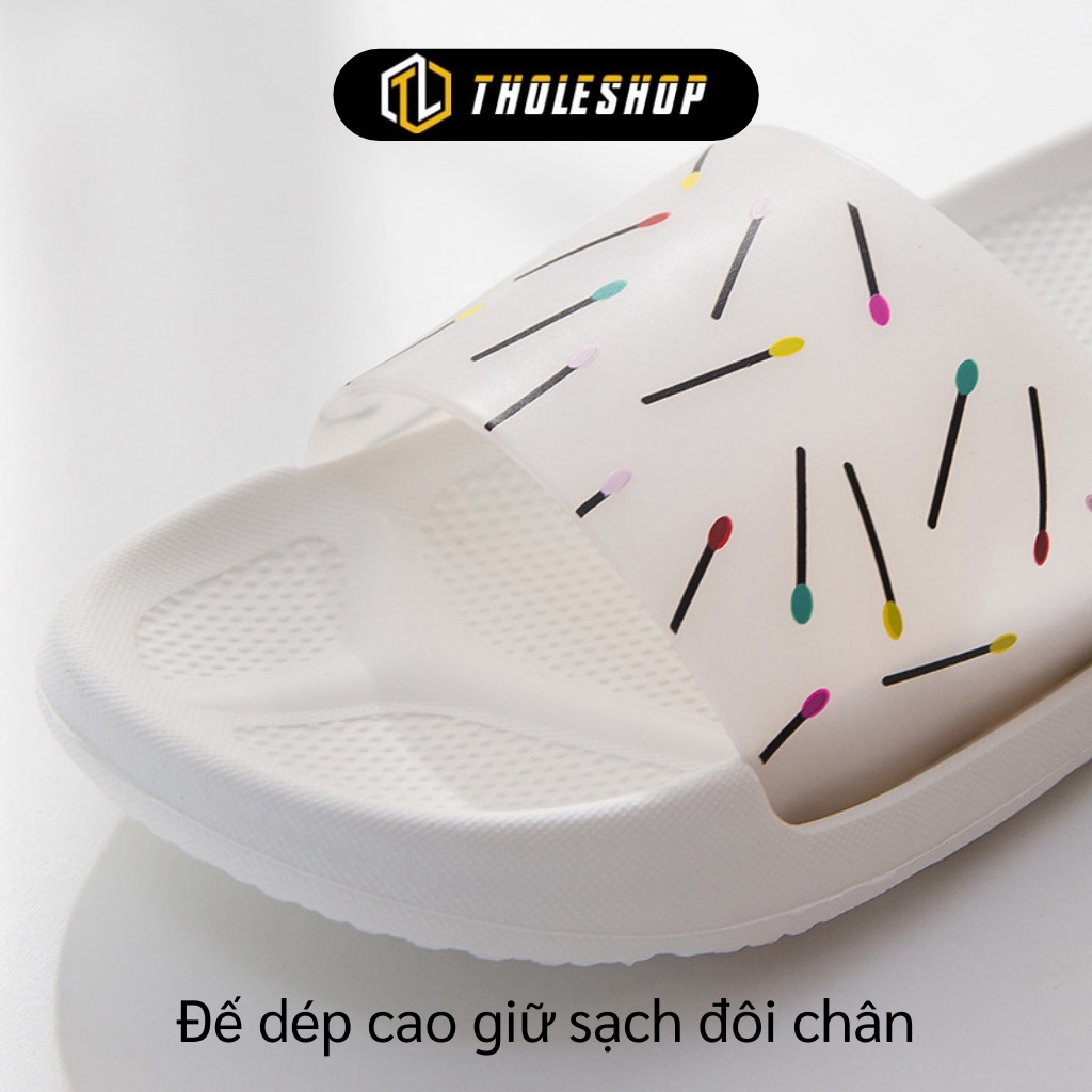 [SGD] Dép Quai Ngang Unisex - Dép Hình Que Diêm Mang Trong Nhà, Đi Chơi Chống Trượt 7785