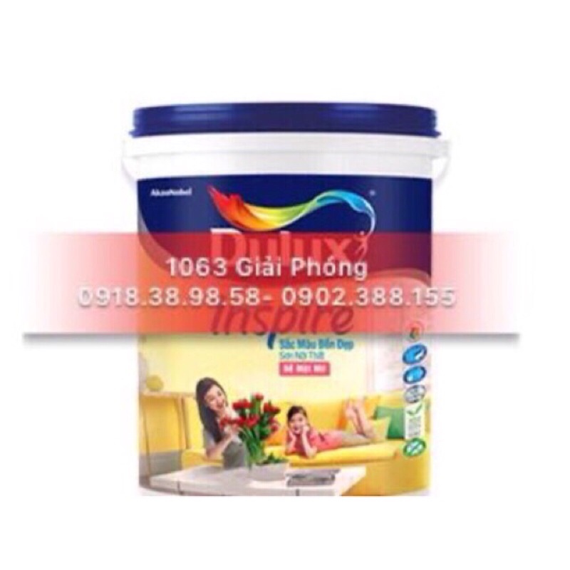 39A - 18 LÍT  - sơn nước nội thất Dulux Inspire - bề mặt mờ