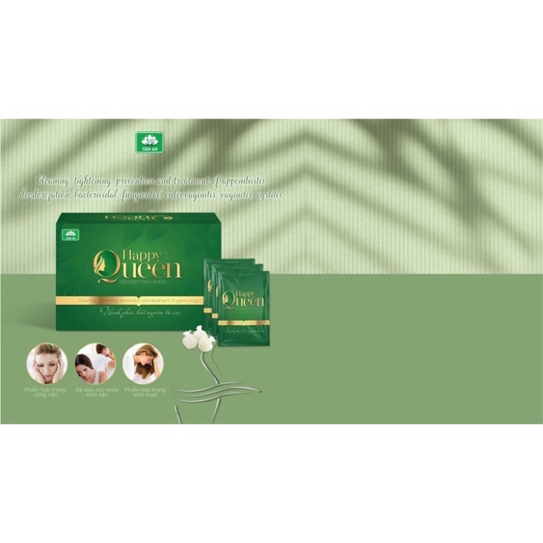 Kén Đặt Phụ Khoa Tâm An Khang 6in1 Tiêu viêm se khít khử mùi tái tạo niêm mạc