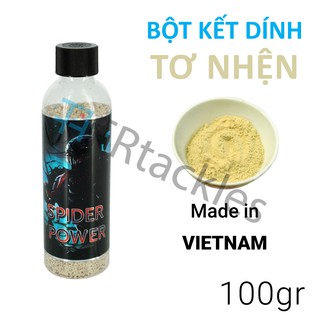 Bột tơ nhện kết dính mồi câu