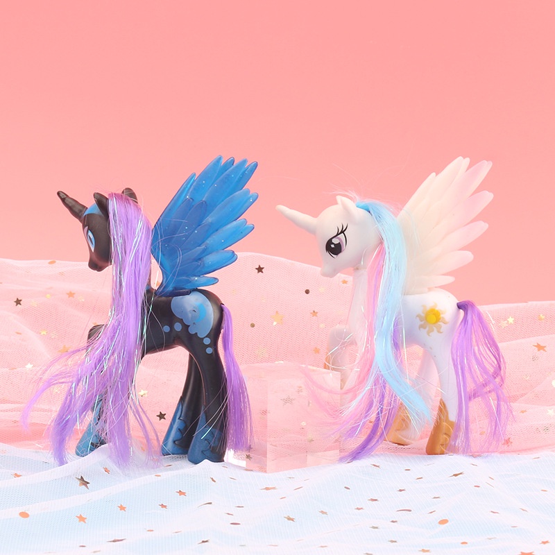 Mô Hình Nhân Vật Celestia Luna Trong My Little Pony 12Cm