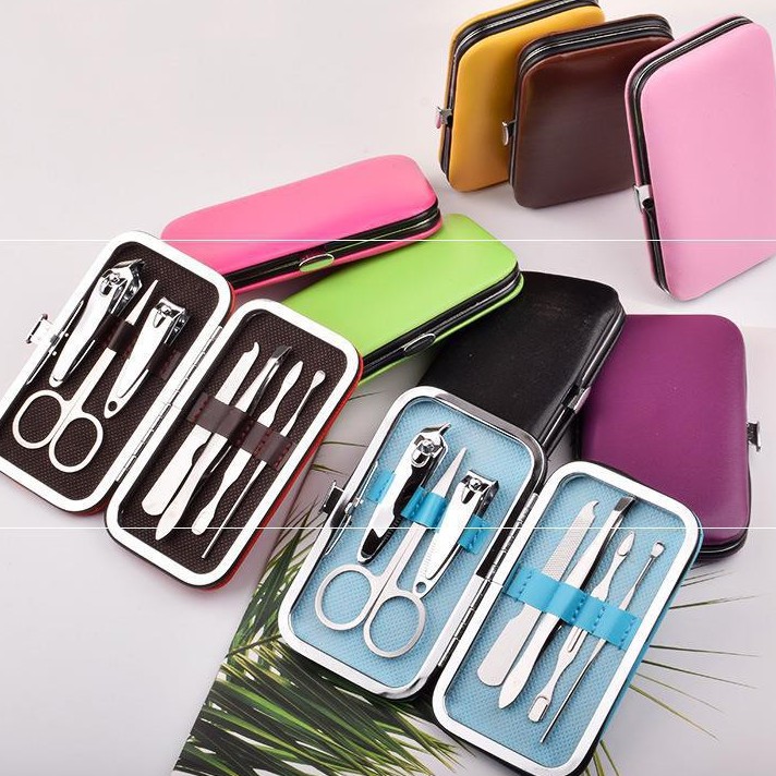 Bộ 7 dụng cụ cắt móng tay bằng thép không gỉ
