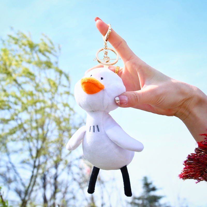 Móc Khóa Vịt Nhồi Bông Đáng Yêu Cho Nữ Jp6