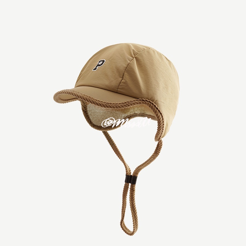 Mũ Cotton Nhung Chống Thấm Nước Kiểu Nhật Bản Thời Trang Mùa Đông Cá Tính