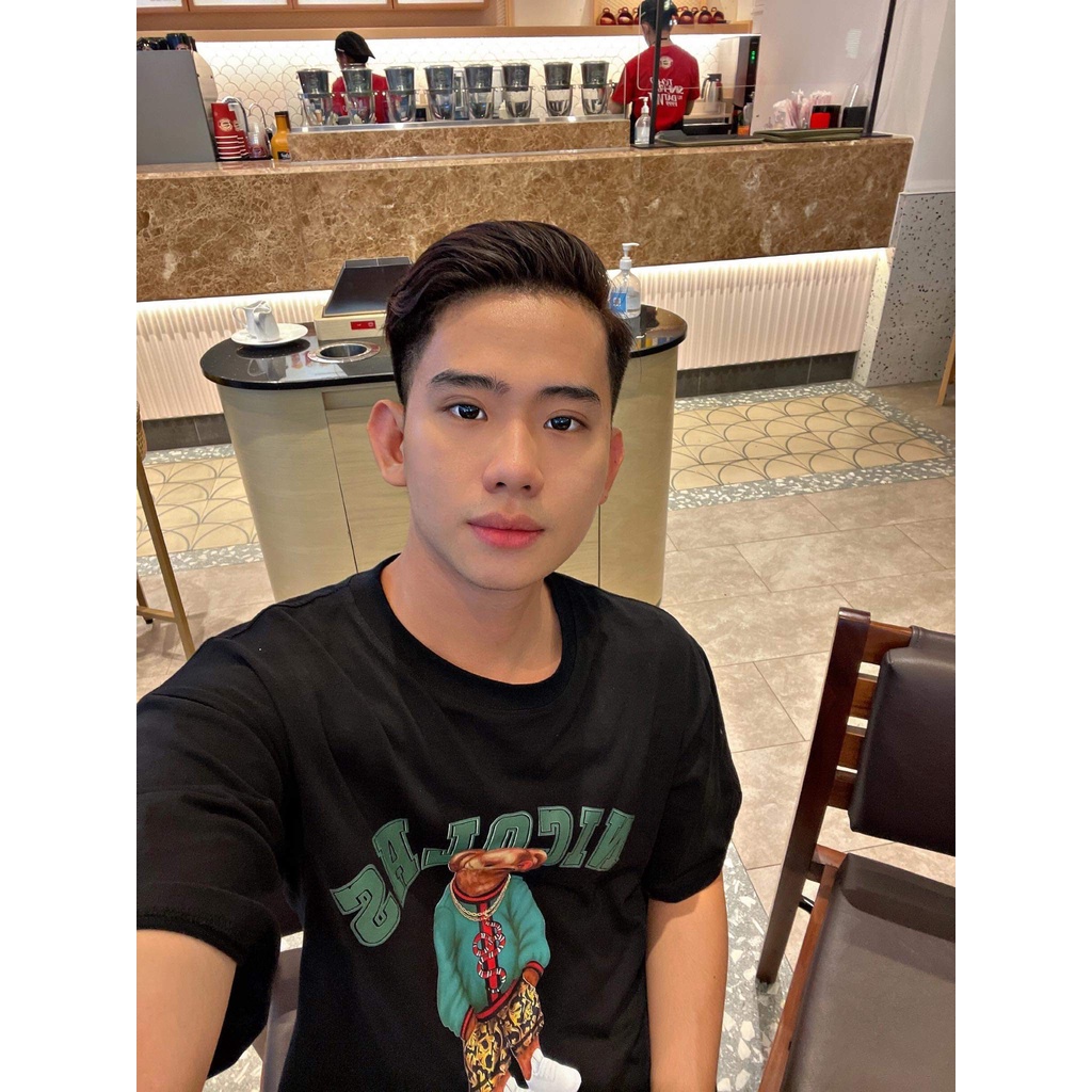 Áo thun NlKOLAS GUCl - vải cotton cao cấp, nam nữ