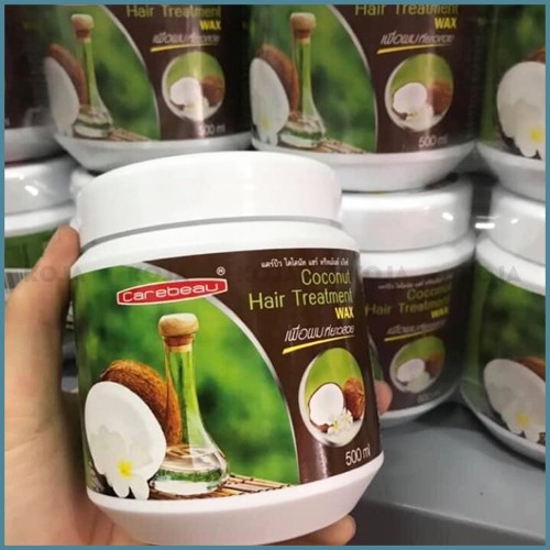 Kem Ủ Tóc Dừa Non Coconut Hairtreatment Thái Lan Phục Hồi Hư Tổn 500ml