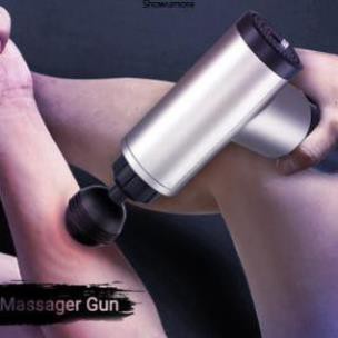 💕Có Bảo Hành💕 Máy Massage - Súng Massage Toàn Thân 4 Đầu 6 Chế Độ Fascial, Giảm Đau Mỏi Vai Gáy, Giãn Cơ Sau Tập