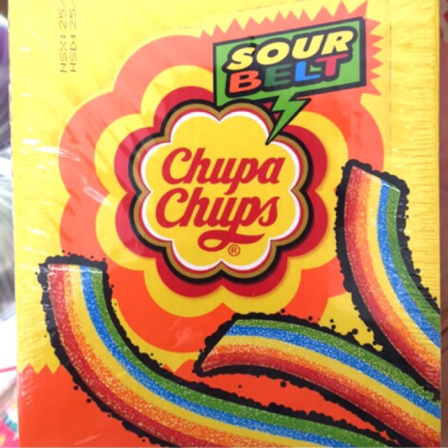 Kẹo dẻo chupa chups cầu vồng hộp 32 thanh