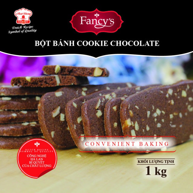 Bột Bánh Cookie Chocolate 1Kg