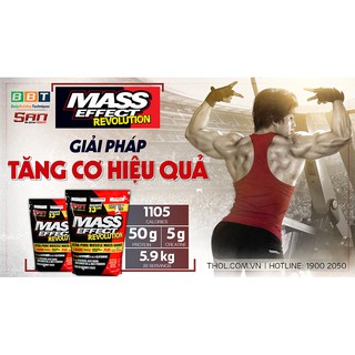 Mass Effect Revolution bịch 5.9kg – Tăng cân hiệu quả