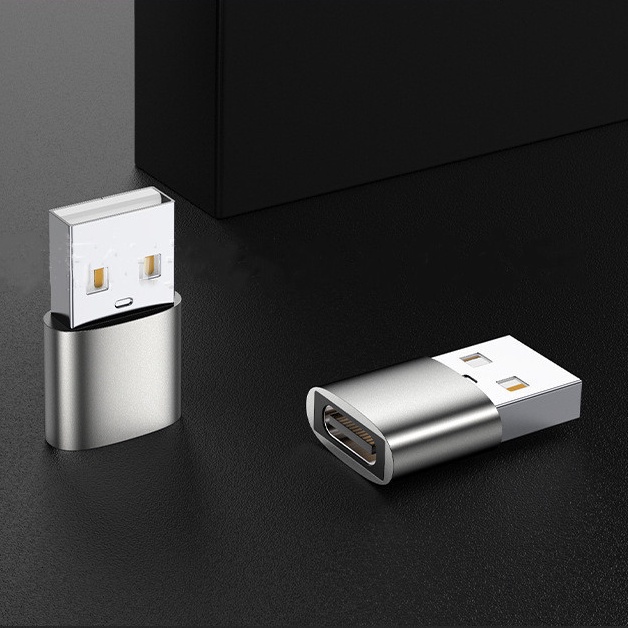 Đầu Chuyển Đổi USB Loại C 2.0 Đầu Dương Sang Type C Đầu Cái Cho Máy Tính/Điện Thoại Di Động