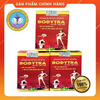 🍓giảm 15kg🍓 combo 3 hộp viên nang bodytra lọ 60 viên, giảm cân cấp tốc