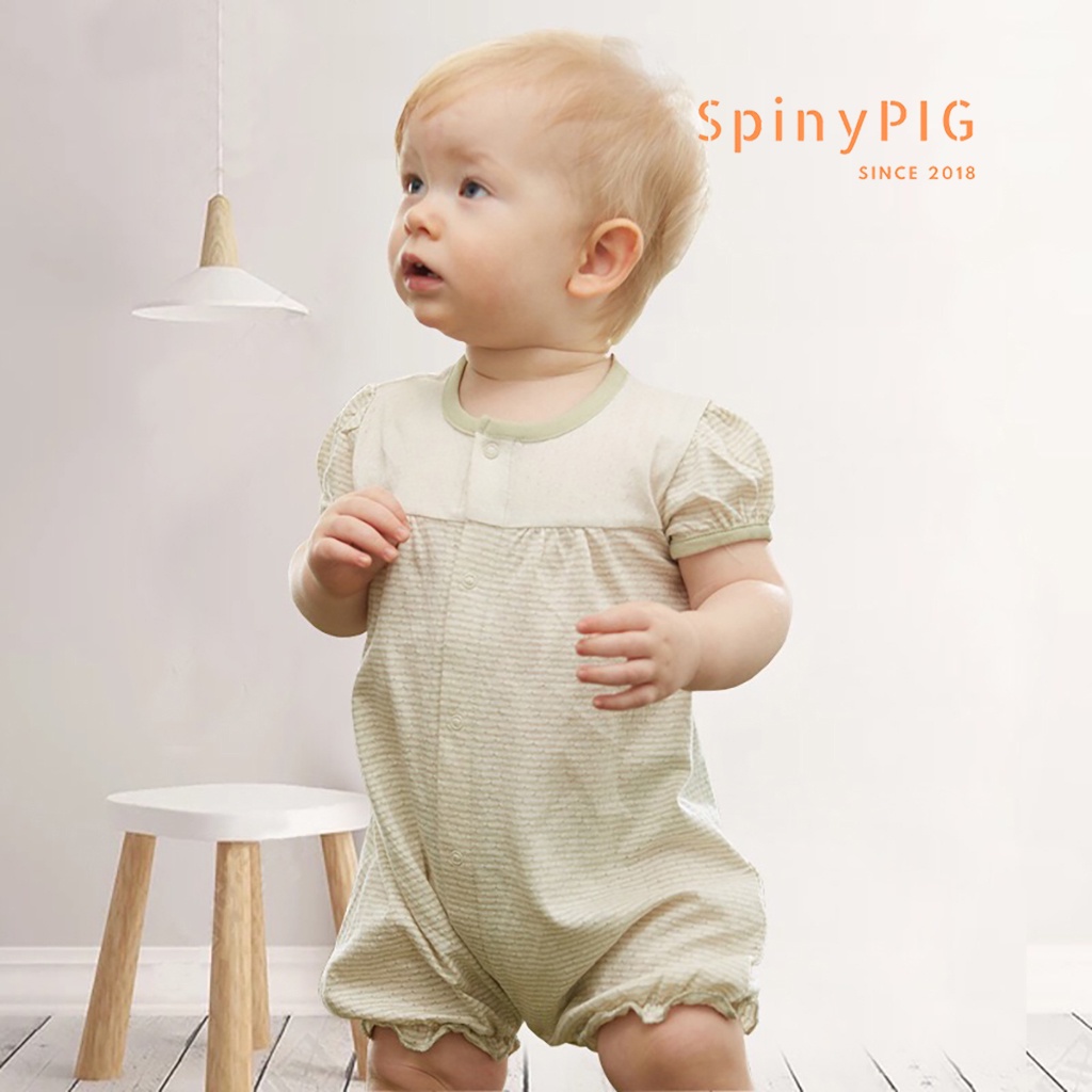 Bộ body cho bé sơ sinh 0-2 tuổi cộc tay mùa hè cotton tự nhiên không chất tẩy nhuộm an toàn cho bé gái bé trai