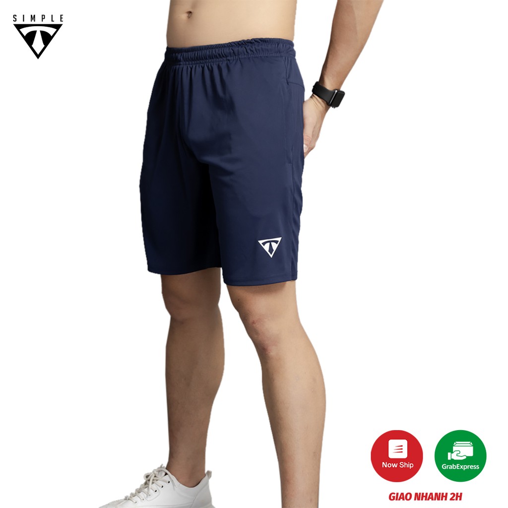 Quần Thể Thao Nam TSIMPLE tập gym vải thun lạnh thoáng mát, co giãn, chuẩn form màu Đen | BigBuy360 - bigbuy360.vn