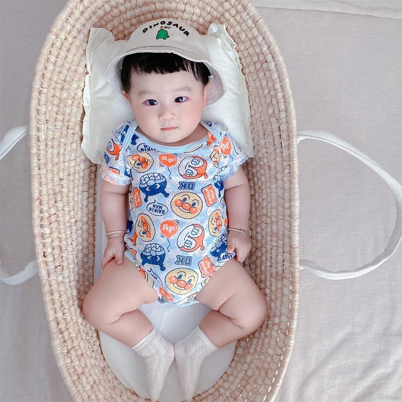 Jumpsuit Tay Ngắn Phong Cách Hàn Quốc Cho Bé