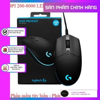Chuột gaming logitech G102, Chuột Game Logitech prodigy G102 8000DPI
