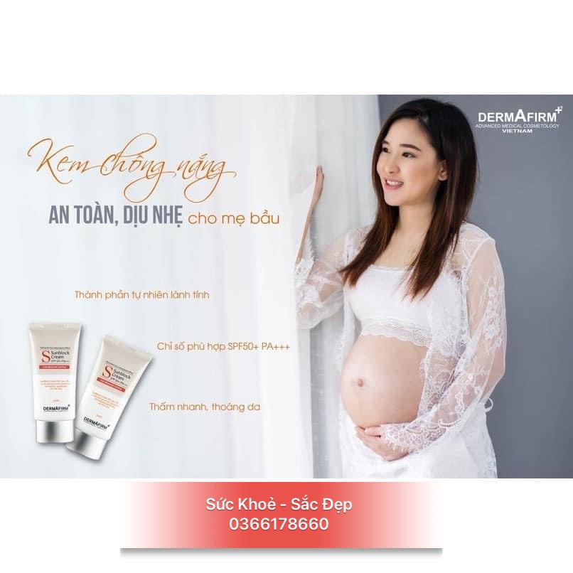 Kem chống nắng Dermafirm Sunblock Cream spf50+pa+++ cho mọi loại da da