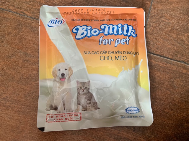 Sữa dành cho chó mèo BiO Milk