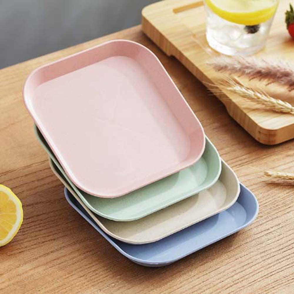 AUGUSTINA Đĩa Đựng Trái Cây Tráng Miệng Đa Năng Bằng Chất Liệu Tự Nhiên Dùng Trong