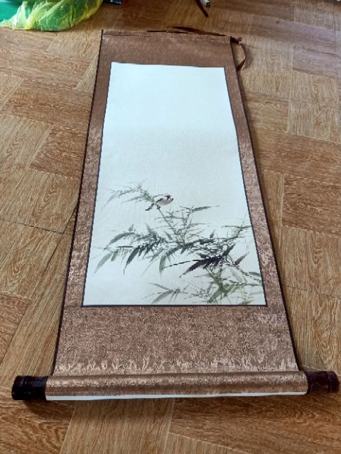 Giấy biểu lụa viết thư pháp kt 35*90
