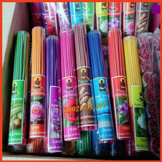 [Combo]8 Bó Nhang thơm Aroma Incense (giao màu ngẫu nhiên)