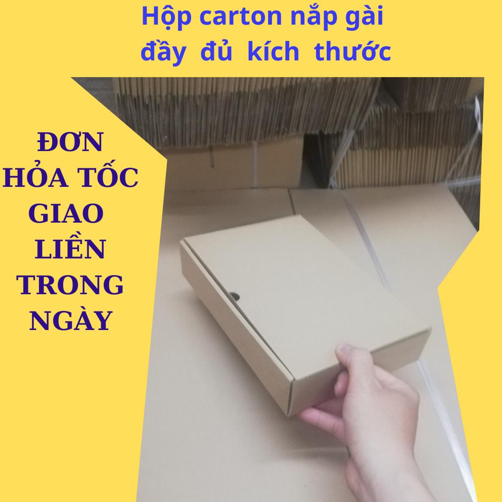 Hộp carton Nắp gài Nhiều size Hộp Nắp Gài, Thùng carton Nắp Gài (Kiểu Gài Áo)