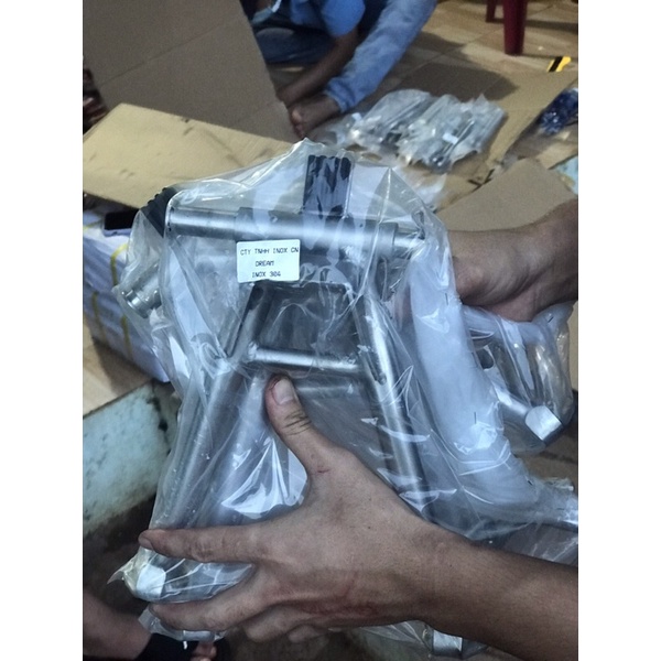 Chân chống đứng inox cho các dòng xe