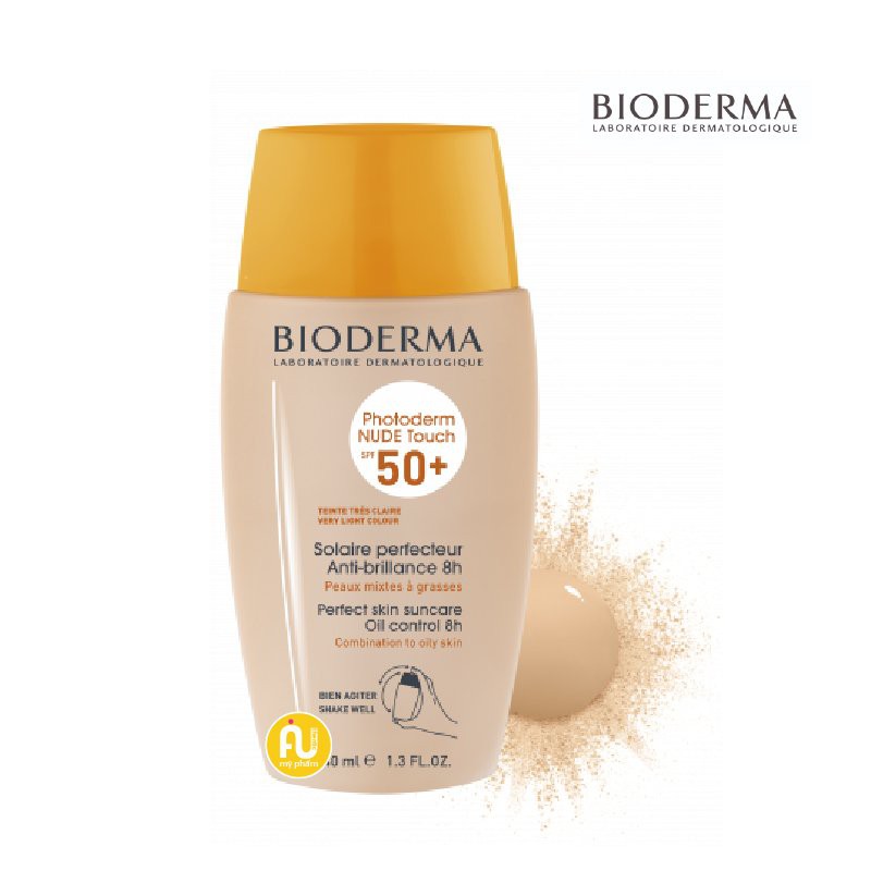 Kem Chống Nắng Bioderma Photoderm Nude Touch Light 2018