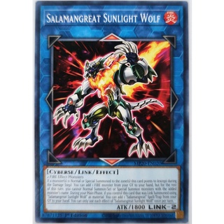 [Thẻ Yugioh] Salamangreat Sunlight Wolf |EN| Common