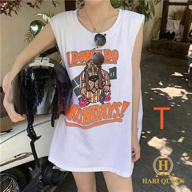 [FREESHIP ĐƠN TỪ 50K] Áo tanktop cún Mondays DTR0320