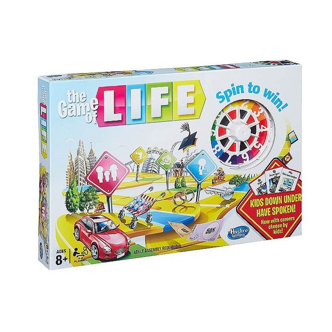Trò Chơi The Game Of Life Tiếng Anh Cao Cấp, Board Game Hay Cho Nhóm 2-6 Người Chơi