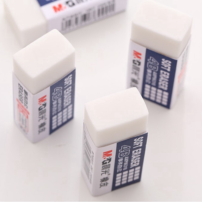 Cục gôm 4B Axp96318 khả năng tẩy xóa cao không để lại vết hằn