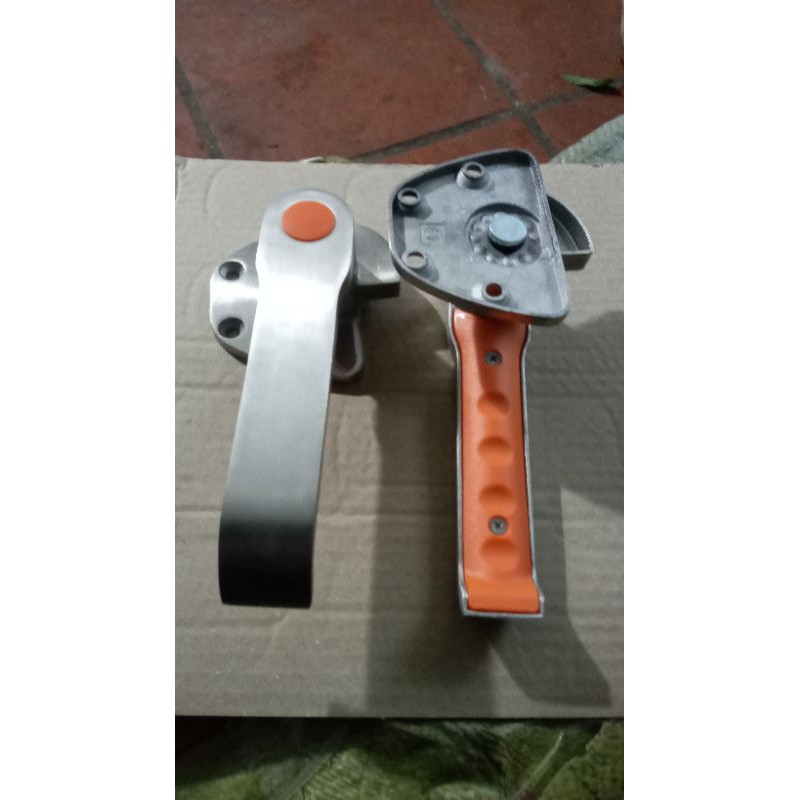 Bộ khóa đôi cho tủ cơm 2 cánh , 2 tay trái phải
