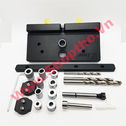 Bộ khoan ốc cam và chốt gỗ Wnew