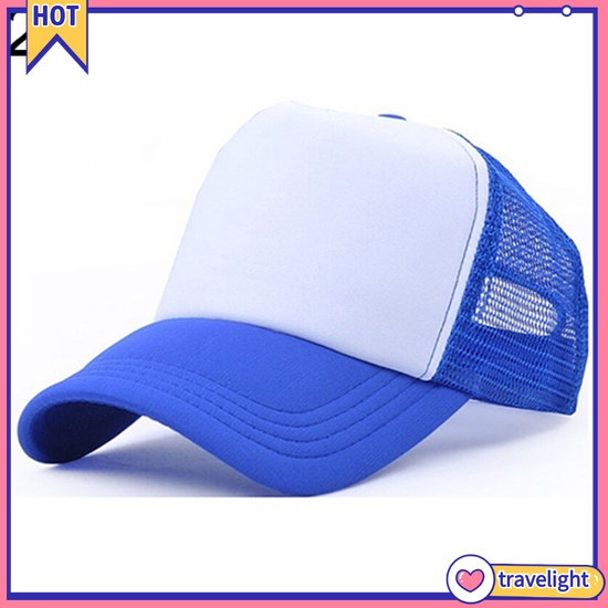 [Travelight] Mũ Lưỡi Trai Phối Lưới Có Thể Điều Chỉnh Kích Cỡ Thời Trang Unisex
