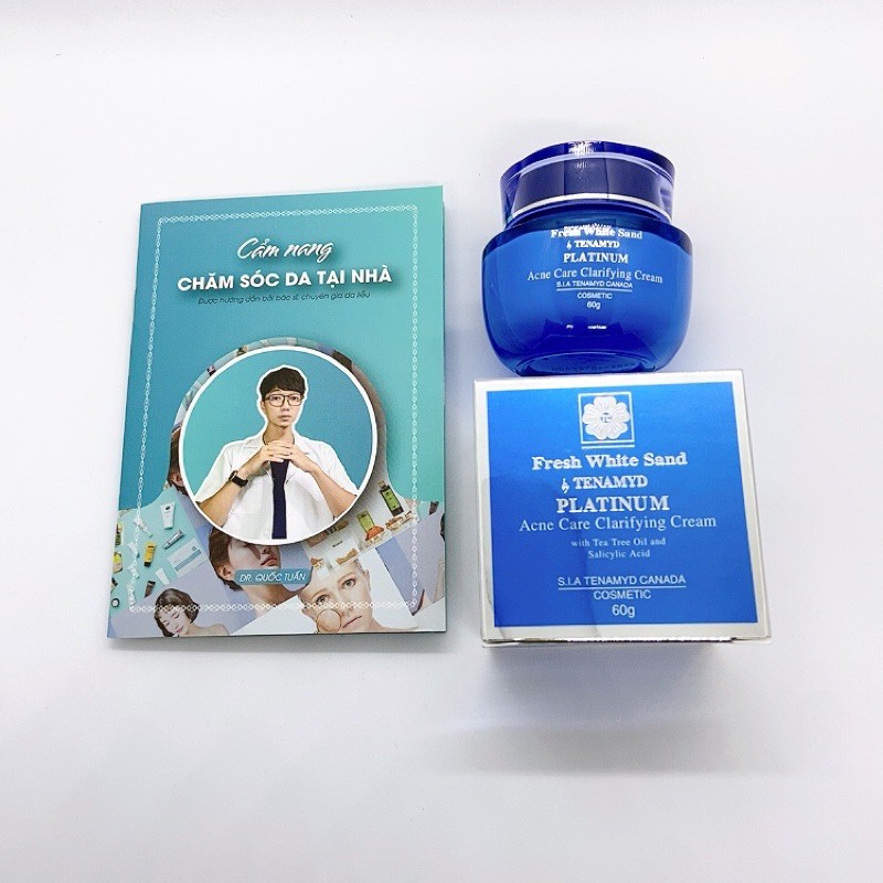 Kem Dưỡng Cho Da Dầu Mụn - TENAMYD Fresh White Sand Platinum Acne Clarifying Cream 60g [CHÍNH HÃNG] | BigBuy360 - bigbuy360.vn