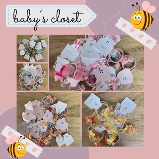 Set 2 cột tóc cho bé nhiều màu sắc dễ thương cho bé gái, giao ngẫu nhiên