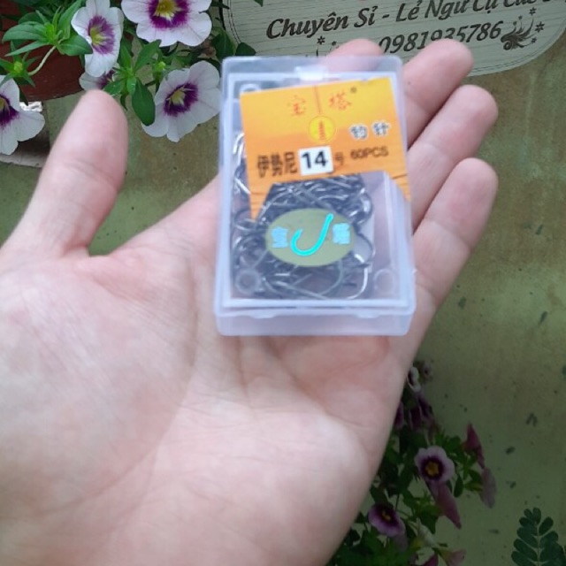 Lưỡi câu cá , lưỡi câu tháp vàng