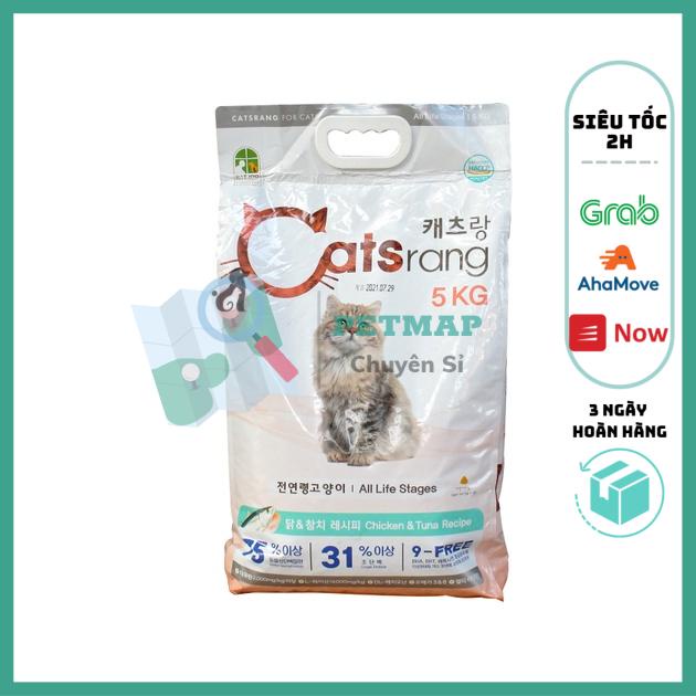 Hạt cho mèo Catsrang túi 1kg