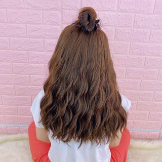 Tóc kẹp U uốn sóng trục cao cấp