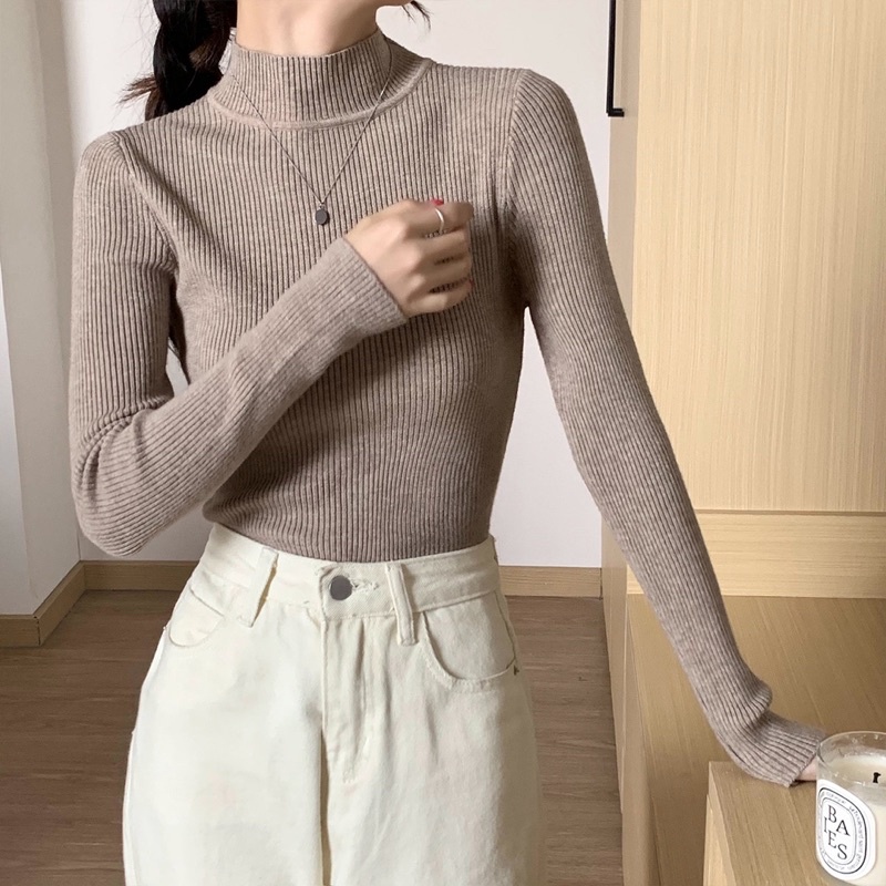 ÁO LEN TĂM CỔ 3 PHÂN CHẤT LEN MỊN KHÔNG XÙ HÀNG CHUẨN QUẢNG CHÂU | BigBuy360 - bigbuy360.vn