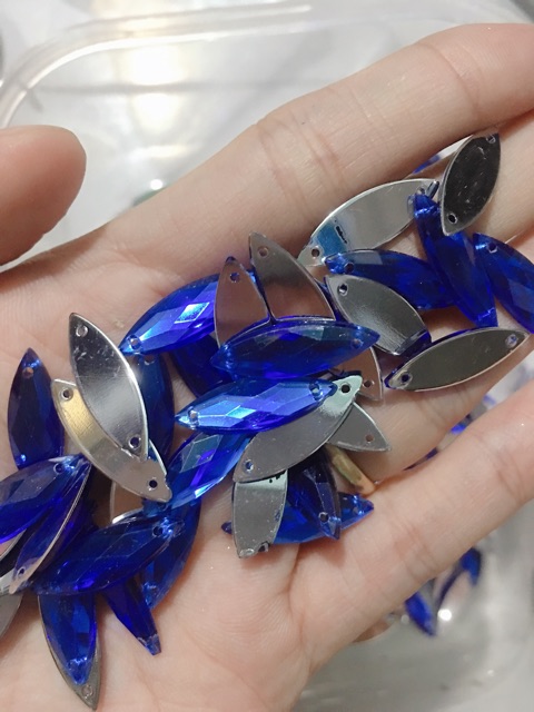 Đá kết size 7x 21mm giá rẻ gói 50gr