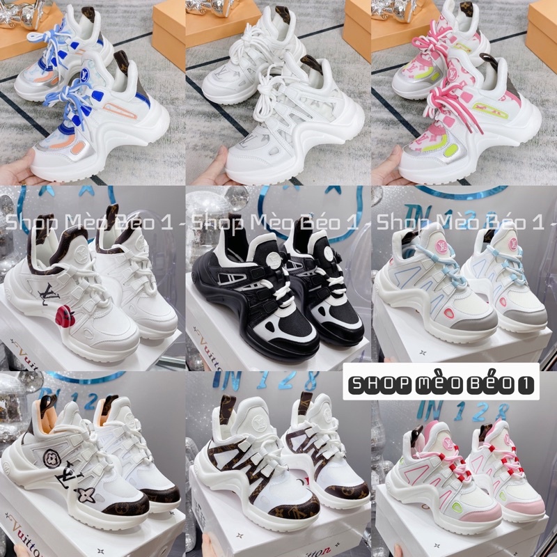 Giày thể thao sneaker archlight mỏ vịt phối viền spsl fullbox bill túi giấy