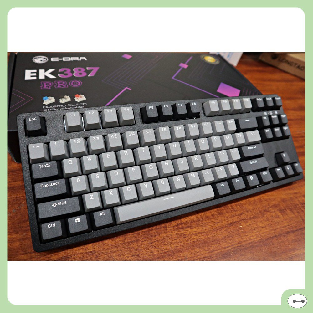 BÀN PHÍM CƠ E-DRA EK387 PRO KEYCAP PBT, TYPE C | BigBuy360 - bigbuy360.vn