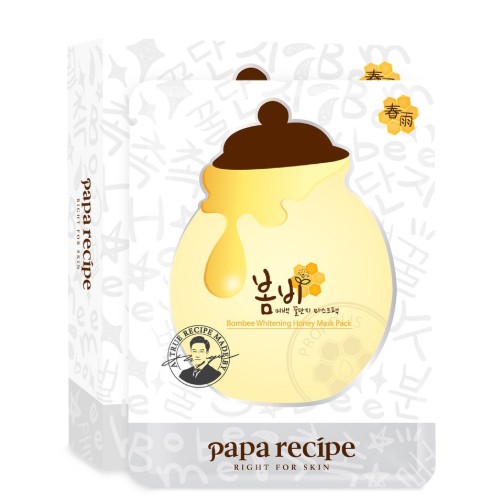 PAPA RECIPE (Hàng Mới Về) Set 10 Mặt Nạ Mật Ong Làm Trắng Da 25g