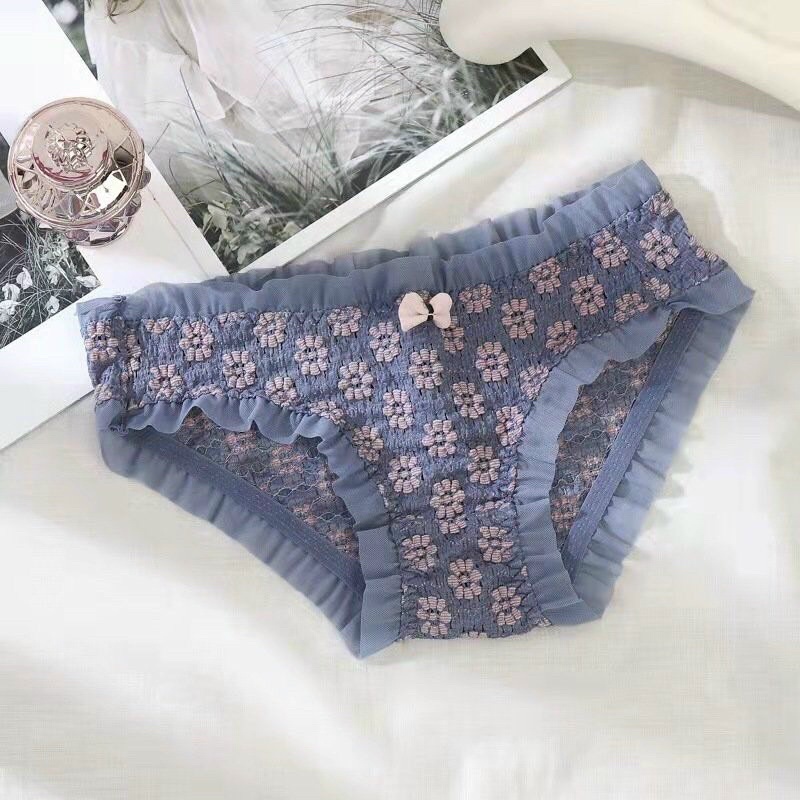 QUẦN LÓT THUÊ HOA VIỀN LƯỚI 772