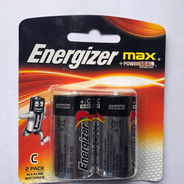 Pin Trung Energizer/ pin trung C energizer Max 1.5v Alkaline chính hãng