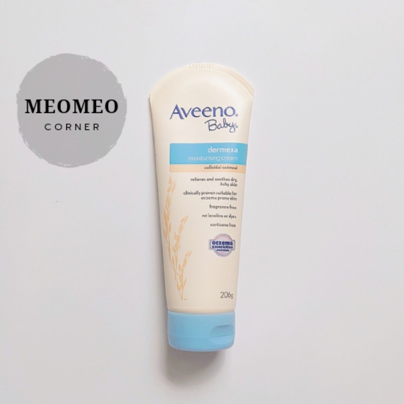 Kem dưỡng ẩm da chàm Aveeno baby Dermexa / Eczema 206g cho bé
