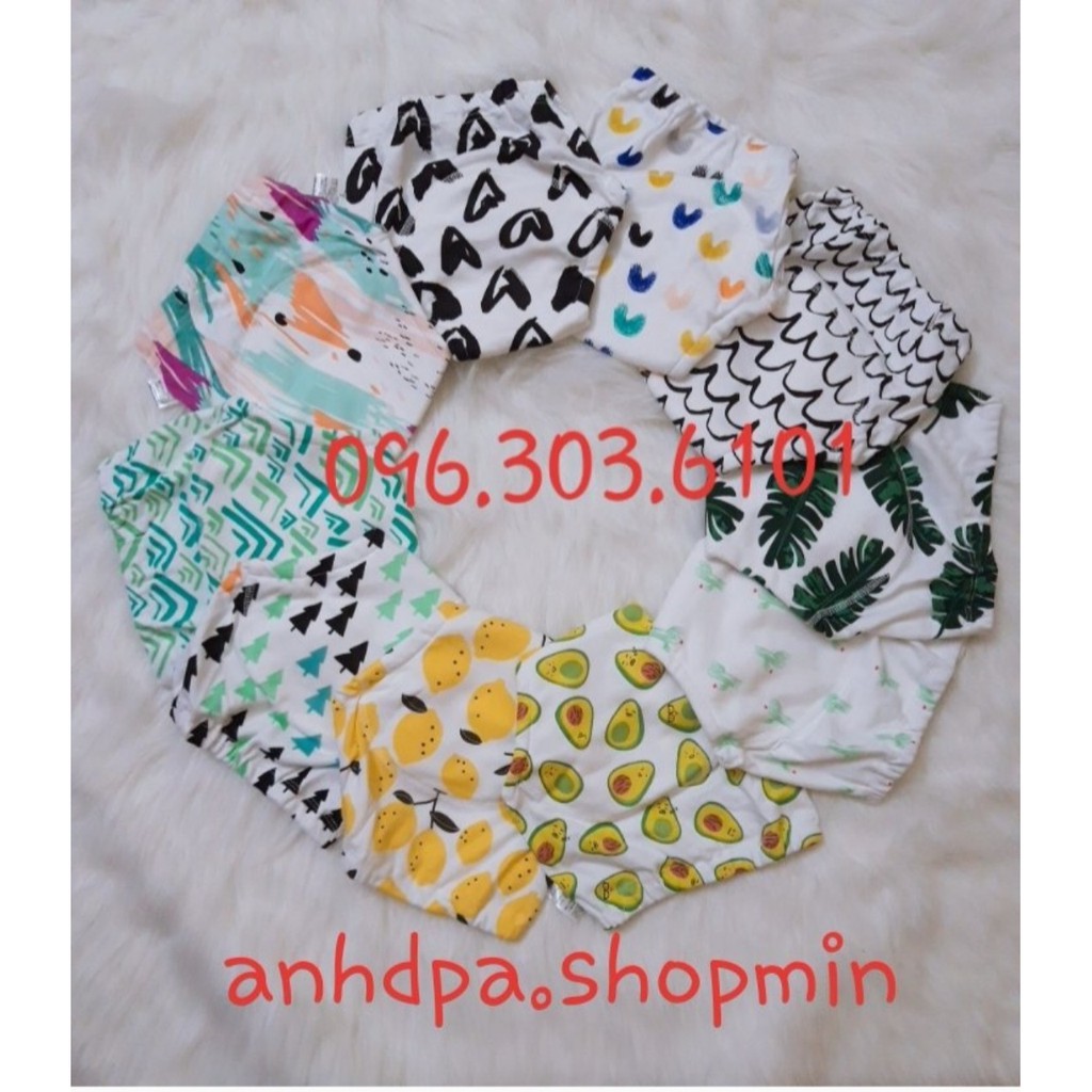 Combo 10 Tã Quần bỏ bỉm I Love 6-8 lớp hàng Nhật cho bé 6-17kg size 80,90,100,110