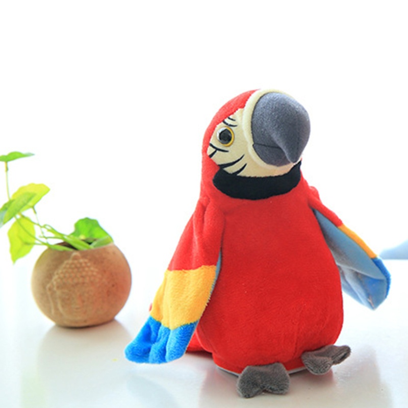 Đồ Chơi Nhồi Bông Biết Nói Vui Nhộn Dành Cho Vẹt Cưng